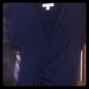 New w/o Tags Navy Blue High Low Maxi Dress Size L